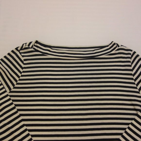 NWOT MANGO Organic Cotton Striped Shirt - Picture 3 of 7